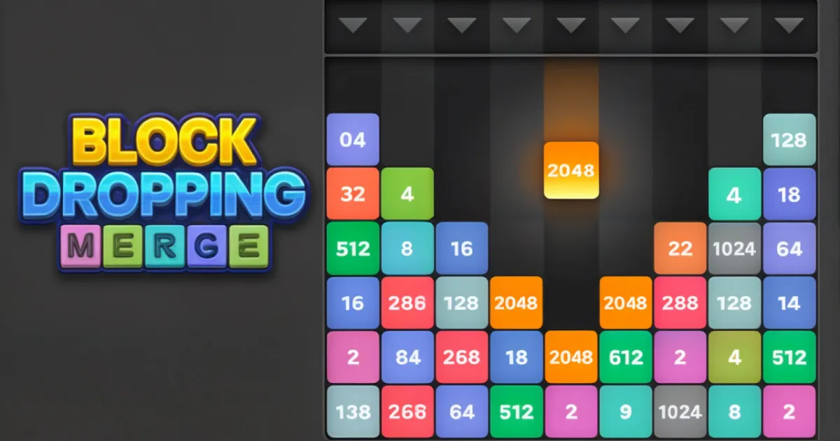 Drop The Number: Merge Game